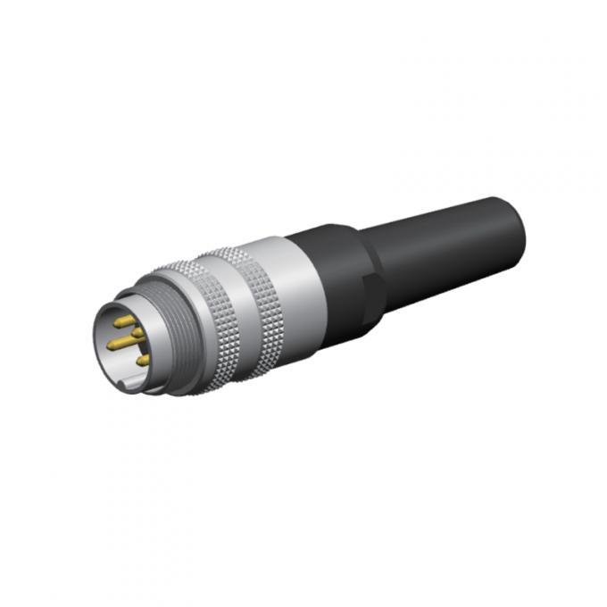 Conector hembravarón recto de IP67 M16 8 Pin Connector PA66 para los