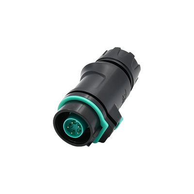calidad  K16 Male 5 Pin Waterproof Circular Connector 6.5mm Cable fábrica