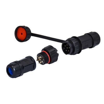 calidad  Waterproof Wiring Harness Connector M19 M20 Outdoor Power Male Female For LED Cable fábrica