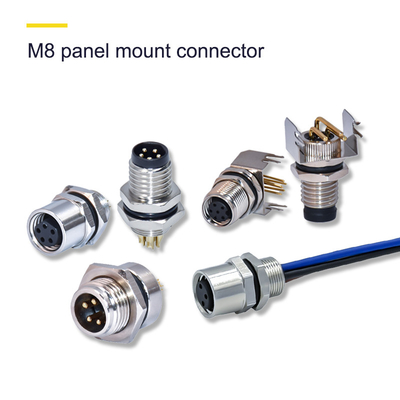 Conector impermeable 4 Pin Cable Circular Electrical For del alambre de M5 M16 M8 M12 automotriz