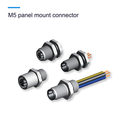 Conector impermeable 4 Pin Cable Circular Electrical For del alambre de M5 M16 M8 M12 automotriz