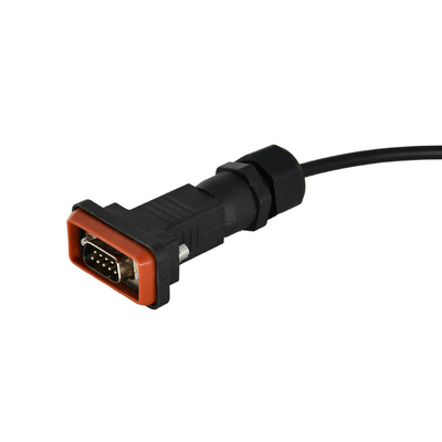 Pin impermeable video audio del conector de cable 9 - conector sub de 15 Pin Male Female D