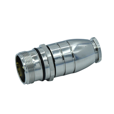 6 - 19 prenda impermeable circular cuadrada del conector del soporte del panel de conector del Pin M23