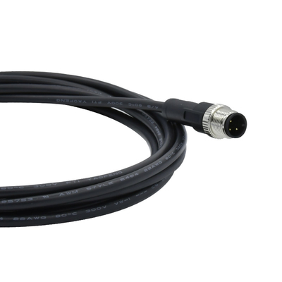 A B D Código Cable conector impermeable M12 montado 3 5 8 12 17 Pin