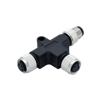 2 - 19 terminal del conector del bronce de fósforo del conector IP67 del sensor del Pin M8