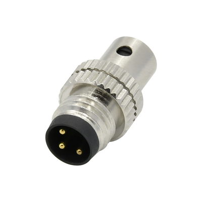 Prenda impermeable niquelada de M8 6 Pin Connector Copper Material IP67