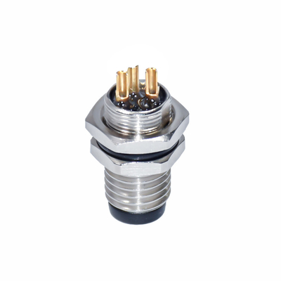 2 - 19 conector impermeable del Pin M8 de cobre/plásticos para industrial duro