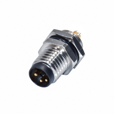 2 - 19 conector impermeable del Pin M8 de cobre/plásticos para industrial duro