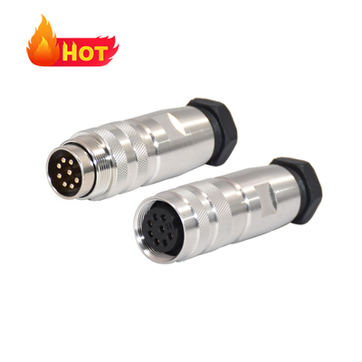 Conector circular M16 de alto rendimiento con clasificación IP67 y clasificación de voltaje 500V