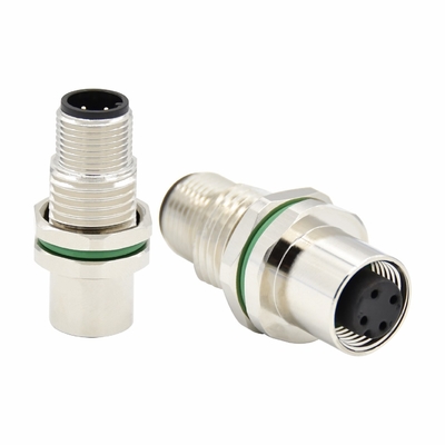 TPU GF Insert conectores circulares de empuje y tira con bloqueo de tornillo fijo para una larga duración