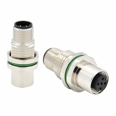 TPU GF Insert conectores circulares de empuje y tira con bloqueo de tornillo fijo para una larga duración