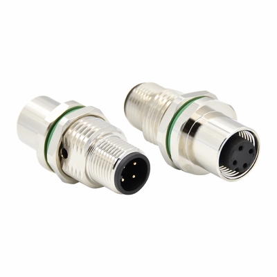 TPU GF Insert conectores circulares de empuje y tira con bloqueo de tornillo fijo para una larga duración