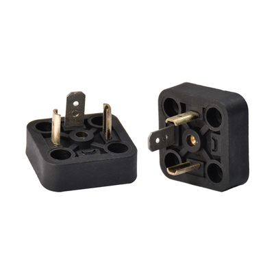 Conector eléctrico de solenoides con rosca para el sector industrial