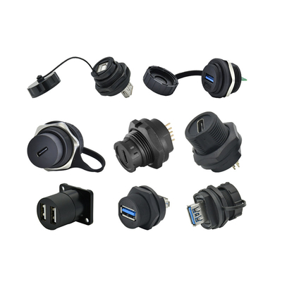 IP68 3 4 5 6 8 12 17 Pin A B D Código Hombre Hombre Mudejo de cable Femenino Panel de señal recta Monte conector impermeable M8 M12
