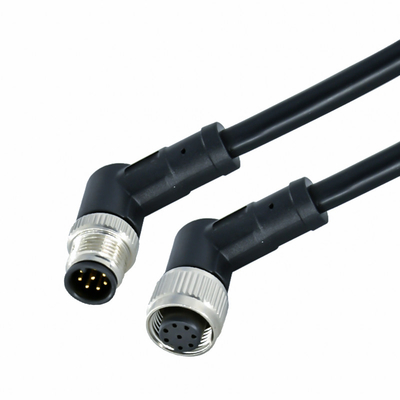 Conector M12 con cable de enchufe moldeado impermeable de 8 pines Tipo de producto