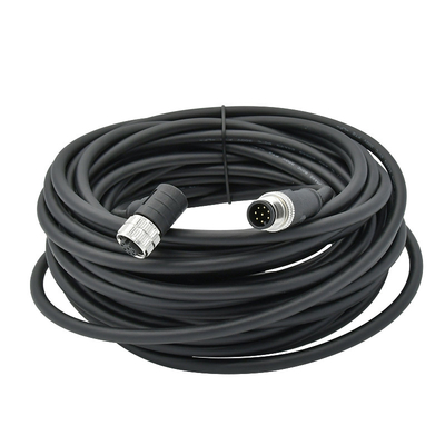 Conector M12 con cable de enchufe moldeado impermeable de 8 pines Tipo de producto
