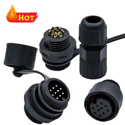 RIGOAL M16 2 3 4 5 6 8 9 10 Conector de luz LED para automóviles industriales