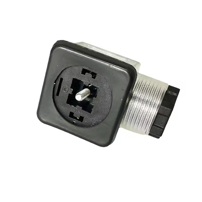 Fabrica de conectores de Rigoal con válvula de solenoide transparente conjunta femenina