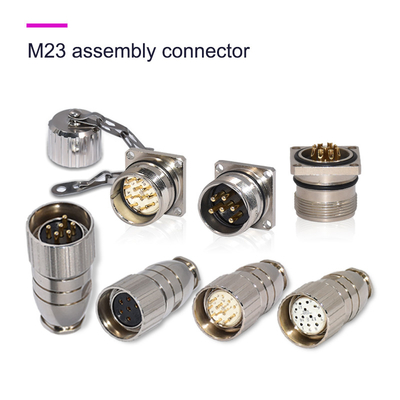 Conector de red industrial de codificación para transferencia de datos rápida y segura