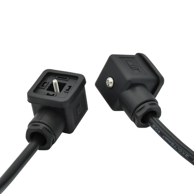 Nivel de protección IP67 Acoplamiento de válvula de solenoide para voltaje de 24 V en aplicaciones industriales