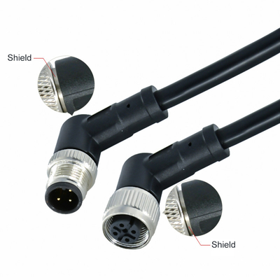 Conector M12 seguro impermeable para Internet Industrial de las Cosas IIoT
