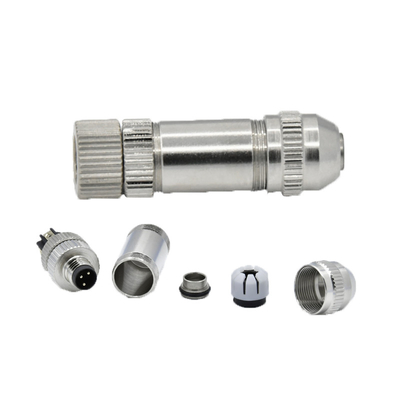 Adaptador de conector de sensores M8 codificado A/B/D para conexiones rápidas y seguras