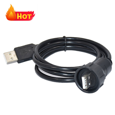 Acoplamientos circulares de plástico de cable USB tipo 1 con certificación ISO 9001