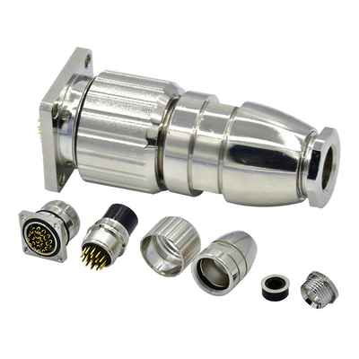 Aplicaciones en el sector del automóvil Conector de montaje de paneles impermeables con CE/ROHS/IP67/REACH/IP68
