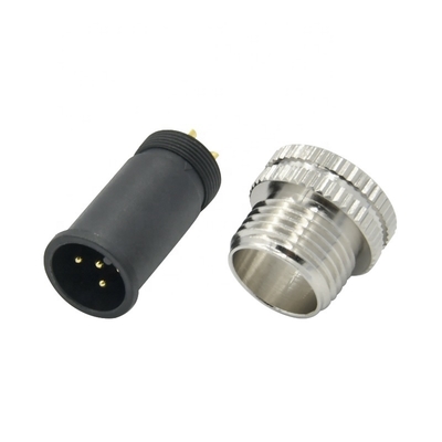 M12 Conector circular IP68 a prueba de agua 3-17 pines Hombre Hembra