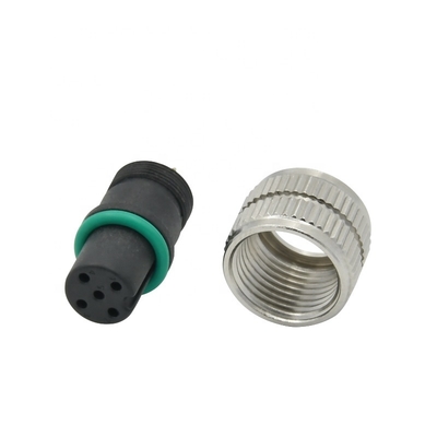 M12 Conector circular IP68 a prueba de agua 3-17 pines Hombre Hembra
