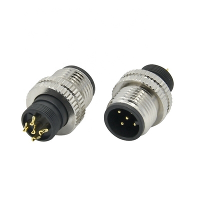 M12 Conector circular IP68 a prueba de agua 3-17 pines Hombre Hembra