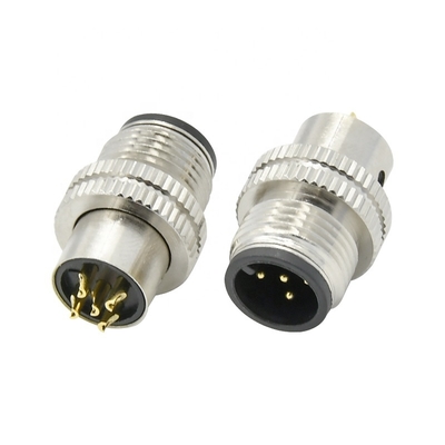M12 Conector circular IP68 a prueba de agua 3-17 pines Hombre Hembra
