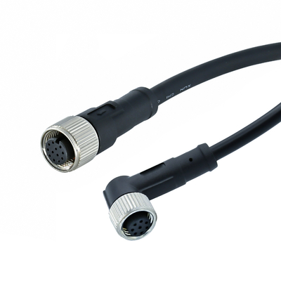 Conector estanco Rigoal M12 a M8 macho hembra IP67 IP68 de 3 a 17 pines