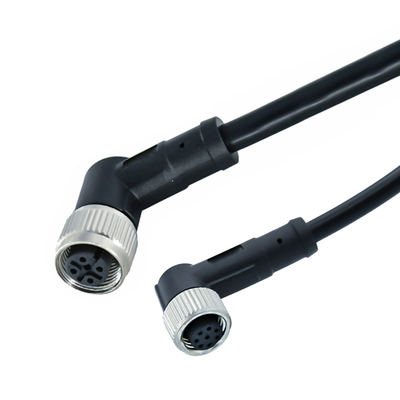 Conector estanco Rigoal M12 a M8 macho hembra IP67 IP68 de 3 a 17 pines