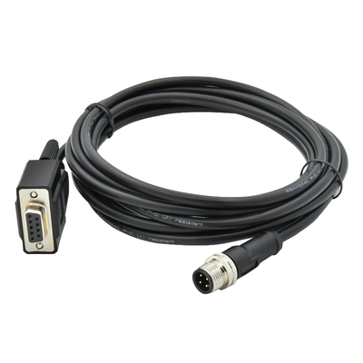 Conector M12 a D-Sub a prueba de agua IP68 DB9 DB15 DB25 DB37