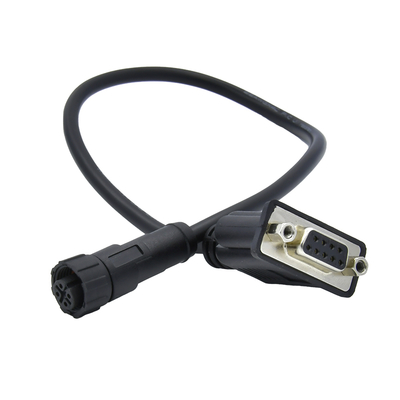 Conector M12 a D-Sub a prueba de agua IP68 DB9 DB15 DB25 DB37