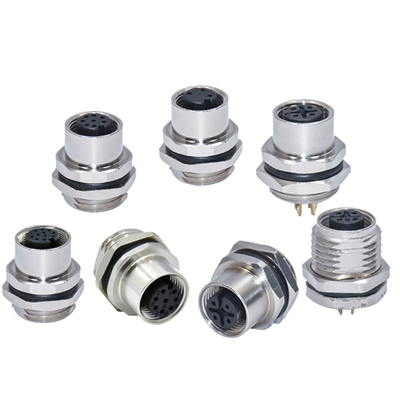 M12 Waterproof Connector Male Female 3-17 Pin IP67 IP68 DIN