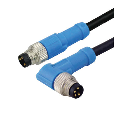 Stainless Steel DIN Standard IEC61076-2-101 M8 Waterproof Circular Connector for Sensor and Automation