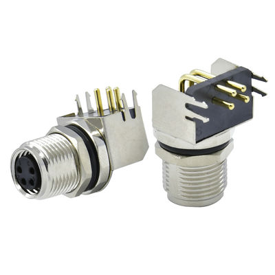 M8 Waterproof Connector 3 4 5 6 8 Pin IP67/IP68 250V Circular Connector for Industrial Applications