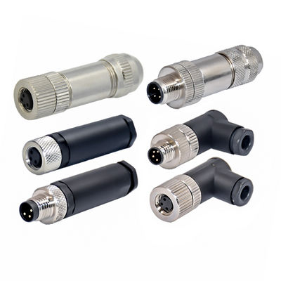 IP67/IP68 M8 Waterproof Connector with 3-8 PIN Configuration and 30-60V Rated Voltage for Automotive Applications