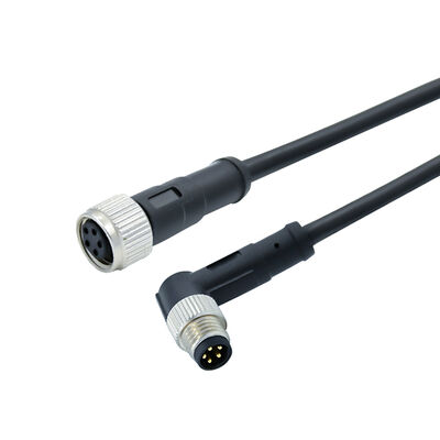 Rigoal Manufacturing M8 Conector a prueba de agua Código 8 pin Industrial de iluminación LED para automóviles Conector exterior