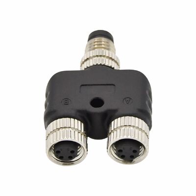 Rigoal Y Tipo 34568pin M8 Conector impermeable encabezado de toma de corriente ABD puerto macho y mujer IP68 conector fábrica