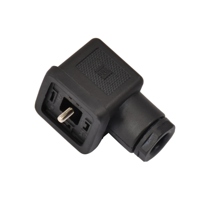 Tipo del enchufe de la válvula electromagnética de la potencia europea un PG9/un PG11 3 Pin Solenoid Connector