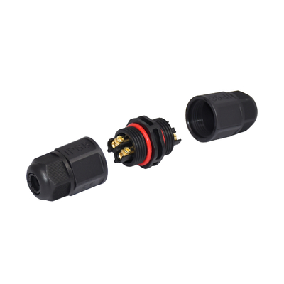 Rigoal LED Waterproof Connector L20 Industrial Electrical 2 Pin Connector