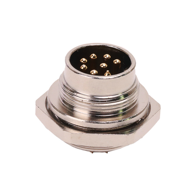 varón Front Panel Mount Connector del conector circular de 5A 6A 7A M16