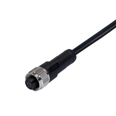tornillo impermeable del Pin 5 Pin Pa 66 del código 4 del conector B del cable M12 de los 10m los 30m