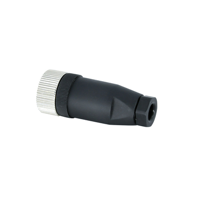 M12 conector impermeable femenino recto 17 Pin Plastic Assembly