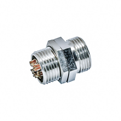 7/8 material circular del parte movible del PA de la fijación de tornillo del conector de la prenda impermeable del soporte del panel